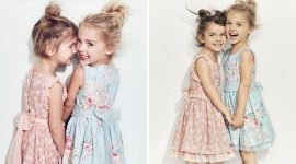 Des jumelles de quatre ans deviennent créatrices de mode et créent leurs propres vêtements pour Target